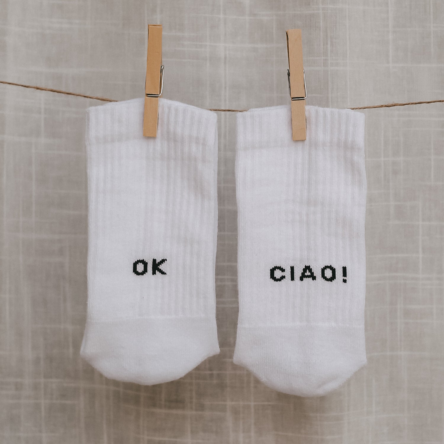 Chaussettes ok ciao!